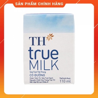 Vỉ sữa TH true MILK 110ml