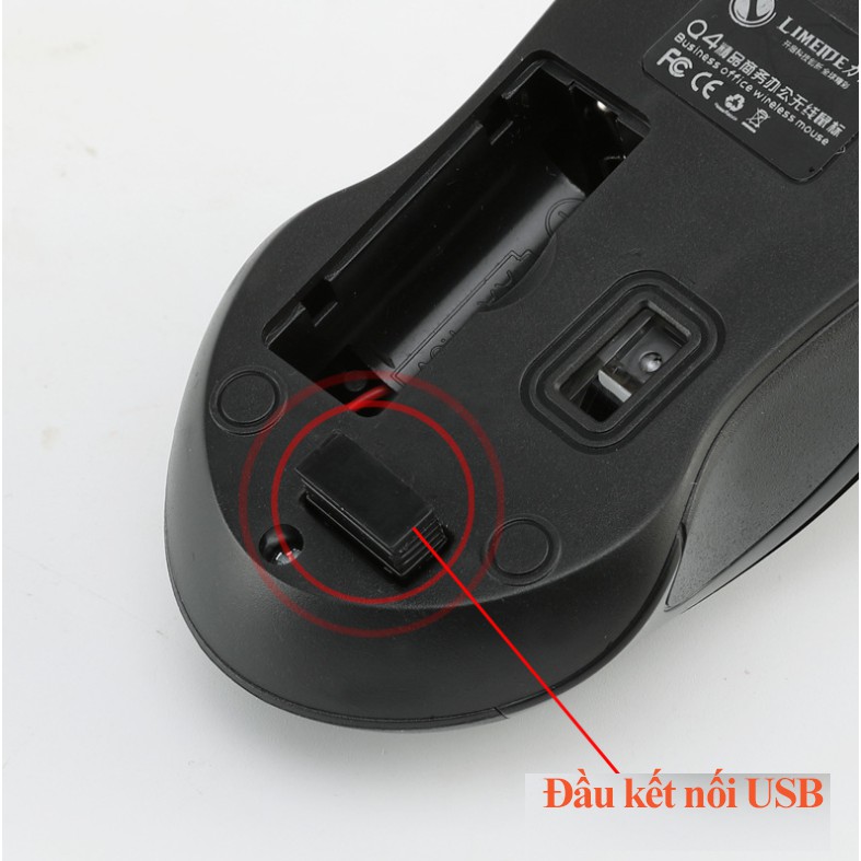 Chuột không dây văn phòng thời trang + Tặng kèm bộ quà tặng hè miễn phí hấp dẫn | BigBuy360 - bigbuy360.vn