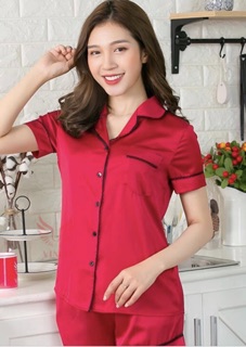 Pizama Luạ Cao Cấp - Sang Chảnh Quý Phái