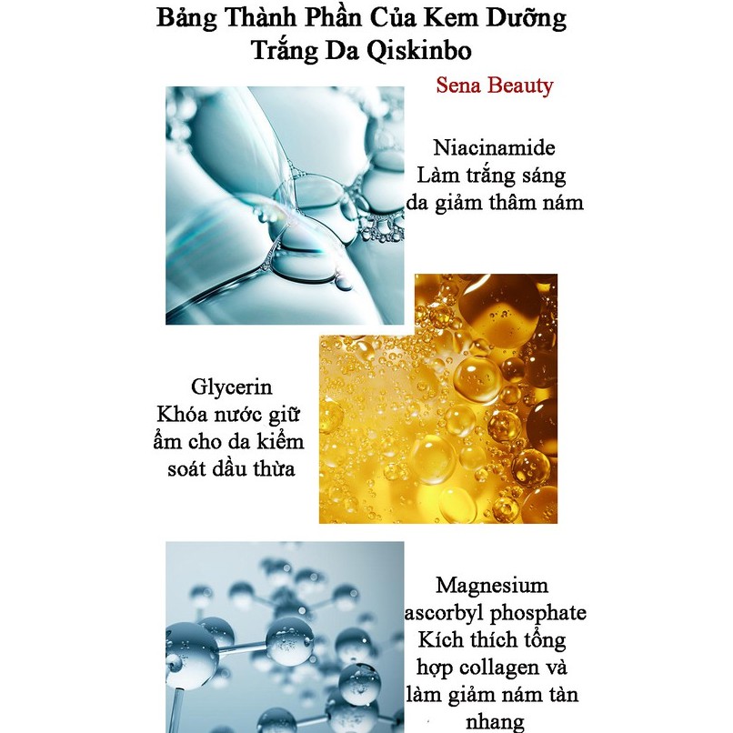 (CB5) Combo Serum Spot Whitening+ Kem Qiskinbo Nicotinamide Dưỡng Trắng Da Giảm Thâm Nám Tàn Nhang | BigBuy360 - bigbuy360.vn