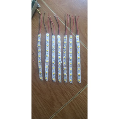 Đoạn led dán 5050 siêu siêu sáng 15cm điện 12V