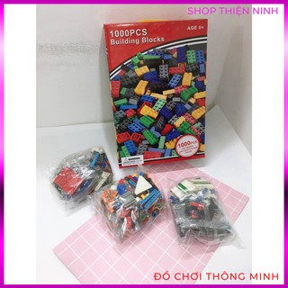 BỘ XẾP HÌNH LEGO 1000 CHI TIẾT CHO BÉ