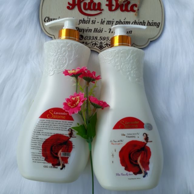 Sữa tắm Salome Lavender 1000ml, siêu thơm