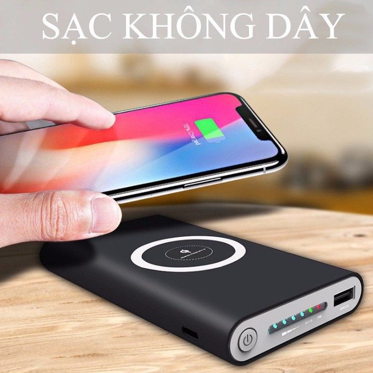 [XK][FREESHIP] PIN DỰ PHÒNG KIÊM SẠC KHÔNG DÂY QI 20.000mAh - HOCO J50, J56 10.000MAH [HCM]