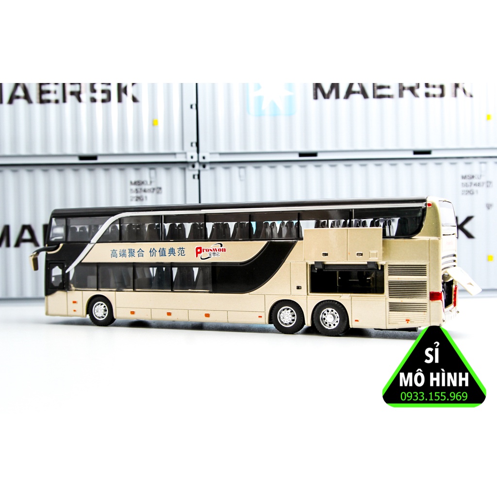 Mô hình xe khách xe bus hai tầng