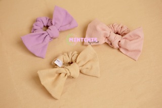 Đồ cột tóc - Scrunchies - Nơ nhiều màu