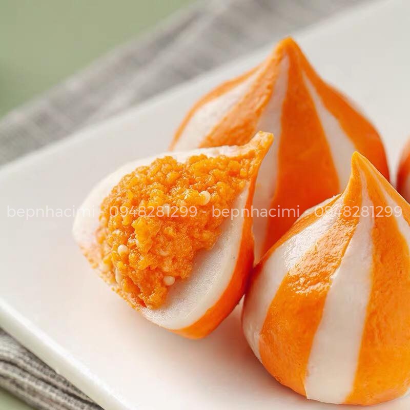 Cá Viên Nhân Trứng Cá Tobiko Fusipim 500gr - Viên Thả Lẩu Trứng Cá Malaysia - Bếp Nhà CIMI