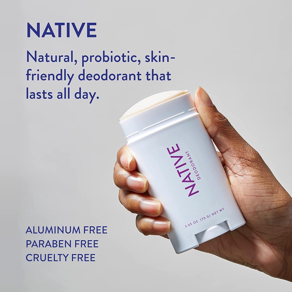 Native Deodorant Lavender & Rose- Lăn khử mùi hương lavender và hoa hồng 75g