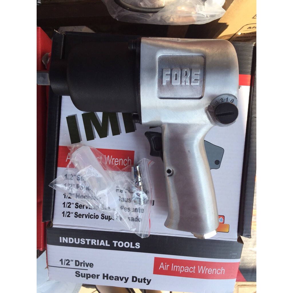 MÁY MỞ ỐC  DÙNG HƠI BULONG  HÃNG FDRE 1/2* 2 BÚA