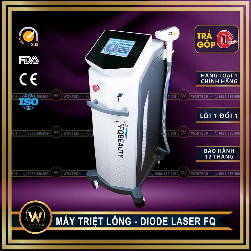 [WONTECH - NOW SHIP] Máy Triệt Lông Diode Laser B6 FQ Beauty.