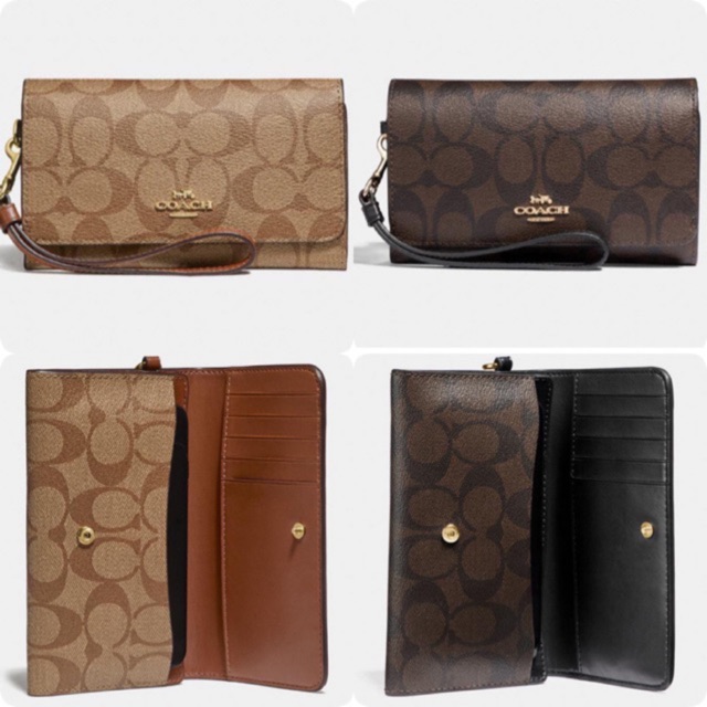 ‼️Rẻ nhất Shopee‼️Ví Coach Flap phone