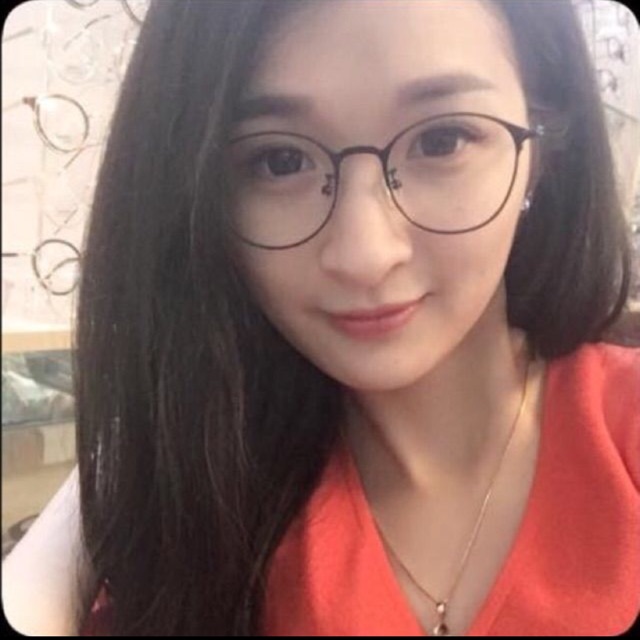 Gọng kính cận kim loại tròn mảnh có độ sẵn 0-6 độ