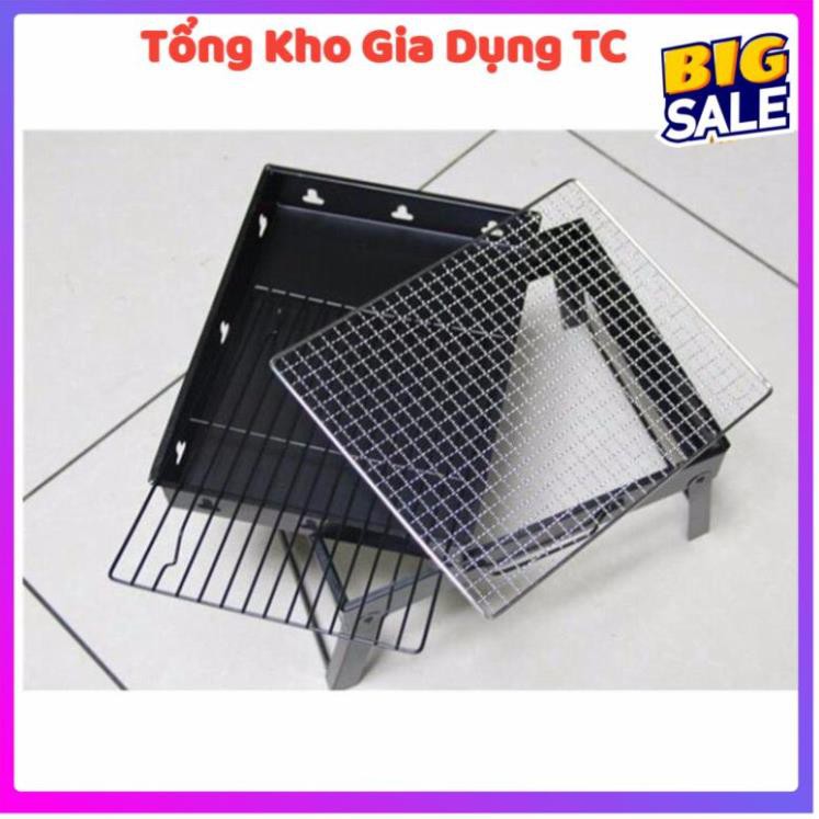 [Loại to] Bếp nướng than hoa BBQ ngoài trời cao cấp