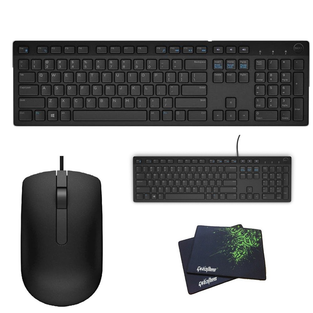 Combo bàn phím chuột Dell chính hãng - Bảo hành 1 năm FPT - Tặng lót chuột cao cấp | BigBuy360 - bigbuy360.vn