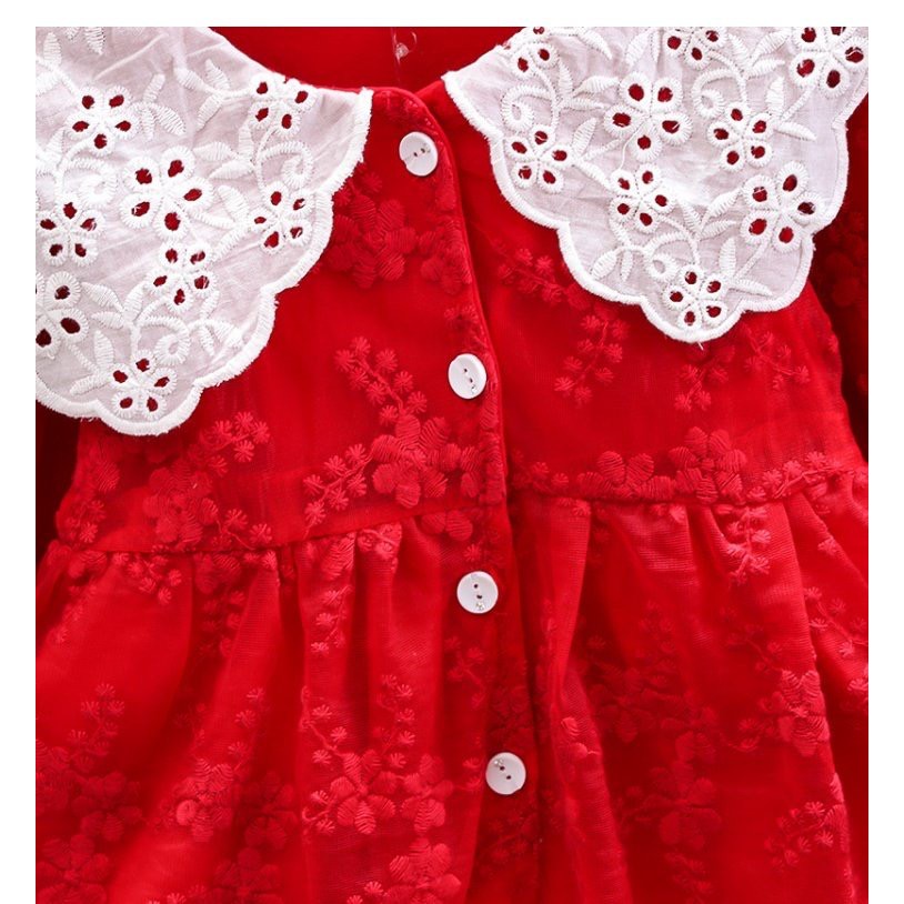 Summer girls dress Beautiful lace dress baby dress children's dress