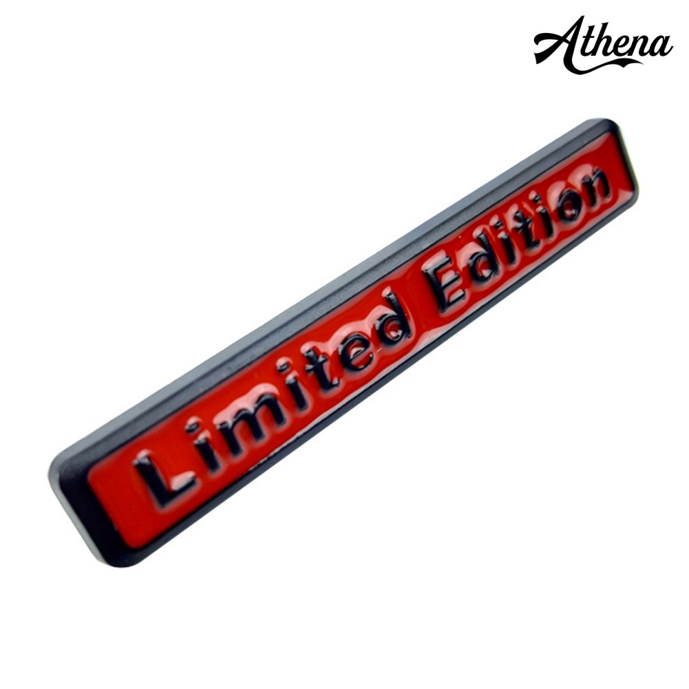 Miếng dán kim loại in hình chữ Limited Edition chuyên dụng cho trang trí xe hơi | BigBuy360 - bigbuy360.vn
