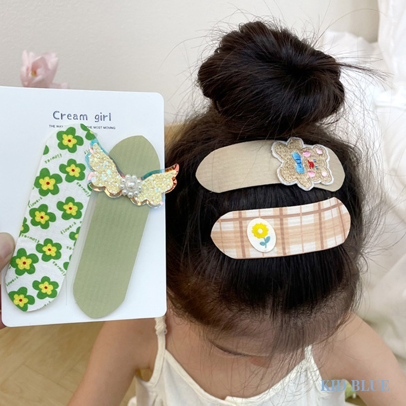 Kẹp Tóc Không Làm Tổn Thương Tóc Dành Cho Bé Gái