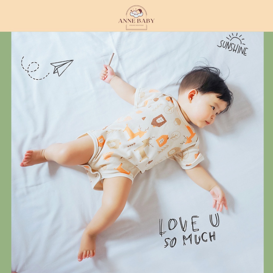 Body Chip Cho Bé 0-2 Tuổi Cotton Organic Họa Tiết Dễ Thương An Toàn Cho Da Bé - Áo Một Mảnh Romper Cho Bé Sơ Sinh