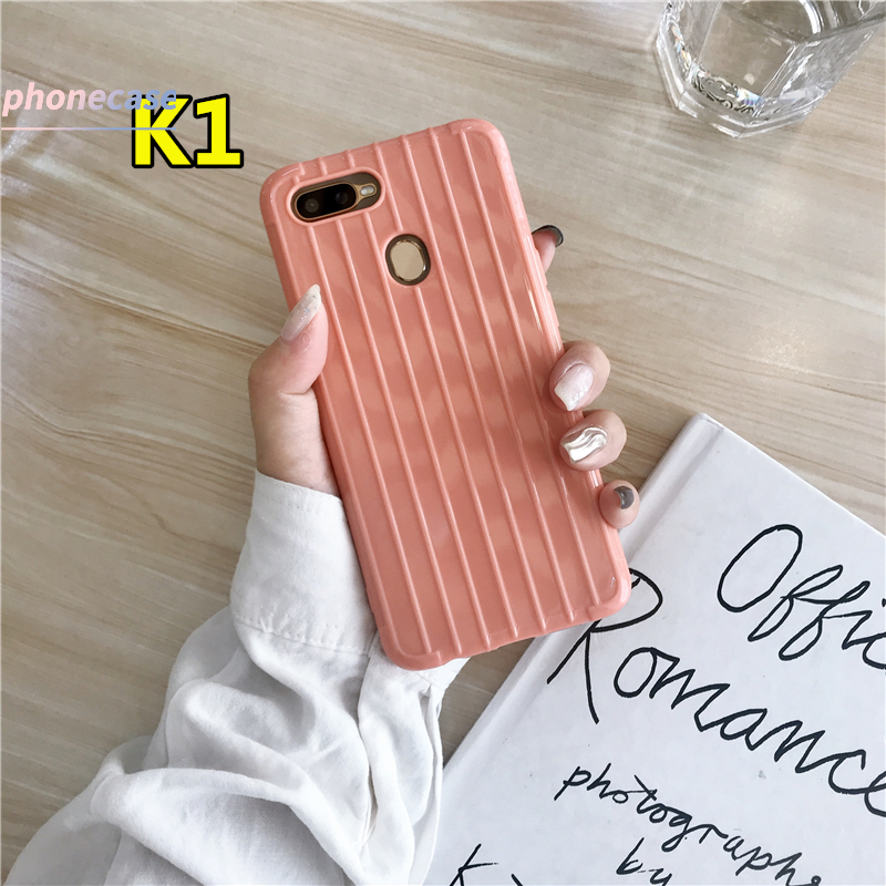 Casing OPPO Reno 4 A5 2020 A53 2020 A12 A92 A31 A9 2020 A33 A52 F7 F5 Reno 2F Reno 3 F5 Youth A91 A32 Reno 2Z A72 C12 C15 C17 7i Trunk Style Silicone Phone Case