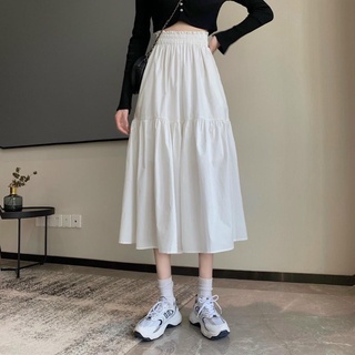 Chân váy Ulzzang dài cho nữ, Chân váy chữ dài dáng chữ A, Chân váy nữ siêu cá tính