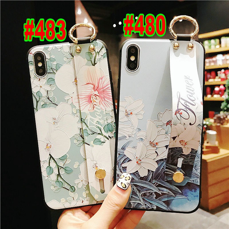 Ốp Điện Thoại Điện Thoại Điện Thoại Họa Tiết Hoa Lily & Kapok Dễ Thương Cho Iphone 12 MIni 11 Pro Xs Max X Xr 7 8 Plus