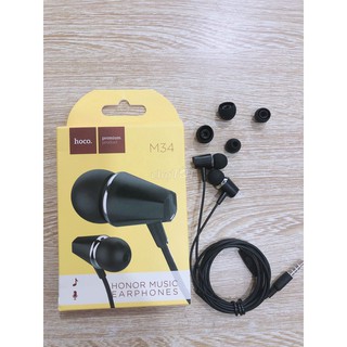 Tai nghe liền dây HOCO M34