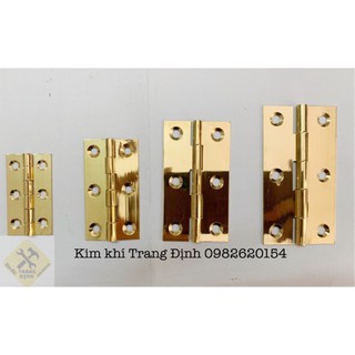 Bản lề lá đồng 5f 6f 7f cao cấp (1 chiếc)
