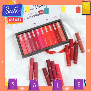 Son kem It’s Skin Life Color Lip Crush Matte đỏ tươi và đỏ cam