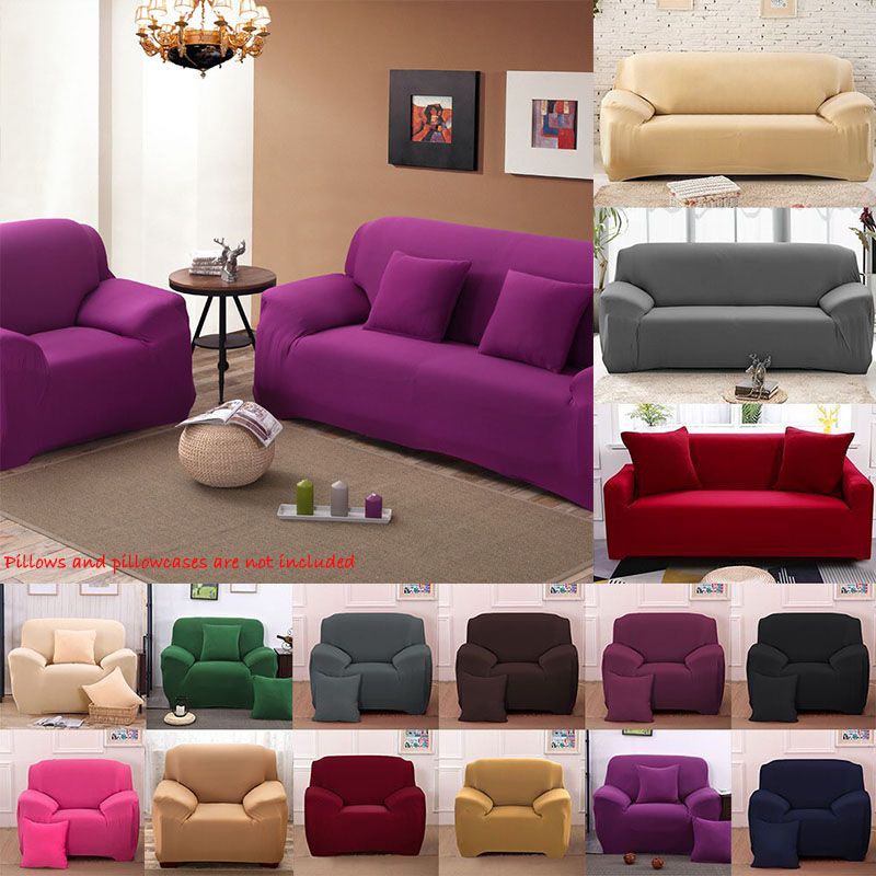 Vỏ Bọc Ghế Sofa Co Giãn 2 1 3 4