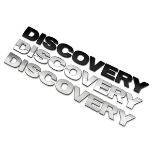 Chữ discovery 3d nổi dán trang trí xe ô tô