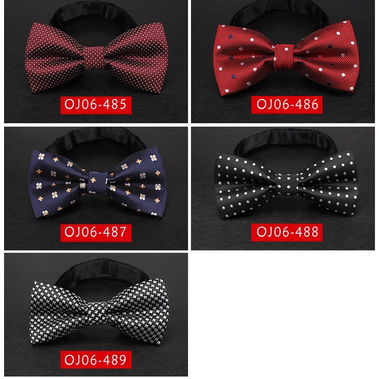 Nơ Bướm Đeo Cổ Cho Chú Rể 12cm * 6cm