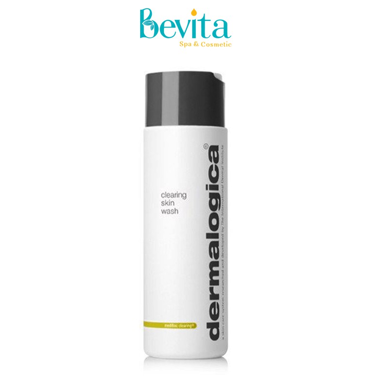 Sữa rửa mặt da mụn Dermalogica Clearing Skin Wash 250ml, sữa rửa mặt cho da nhờn - Bevita