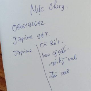 Combo mực chery