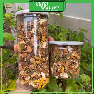 Combo 500g Granola + 250g Granola 3 Vị Ăn Kiêng Không Đường