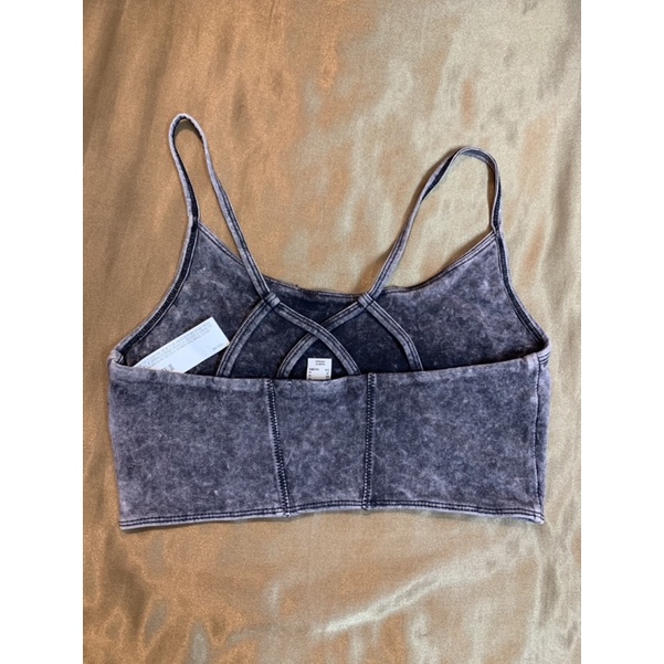 Áo croptop hai dây dáng corset F21