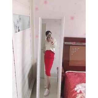 Set áo len đan + chân váy len cao cấp