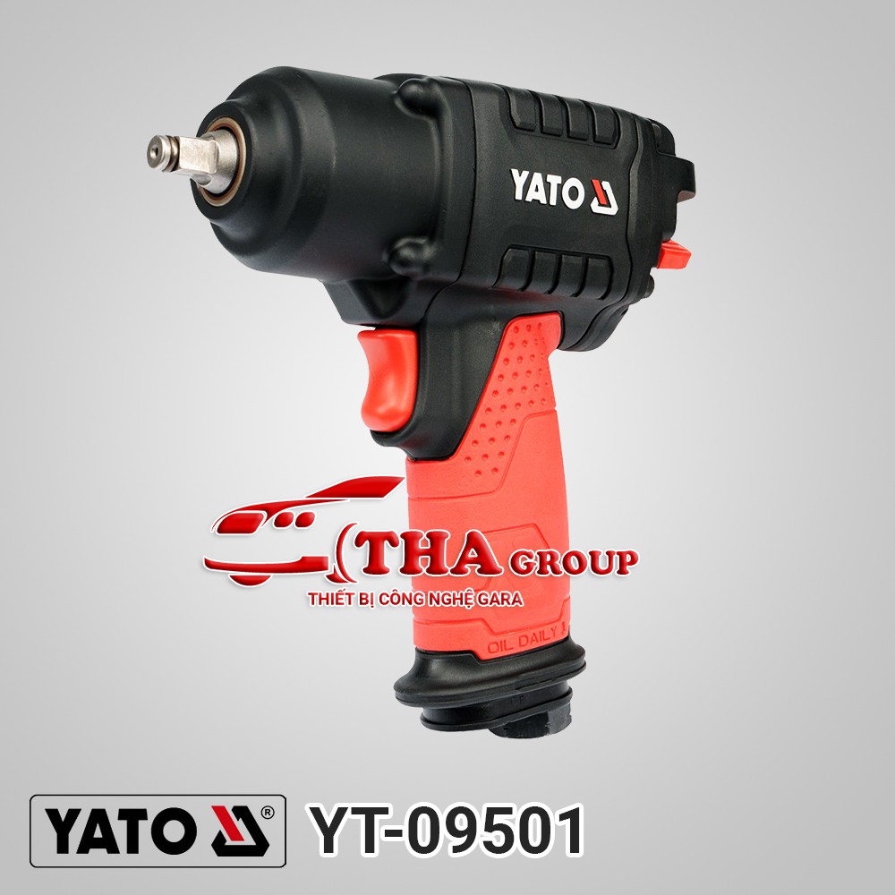 Súng bắn bulong 2 búa 3/8&quot; Yato YT-09501