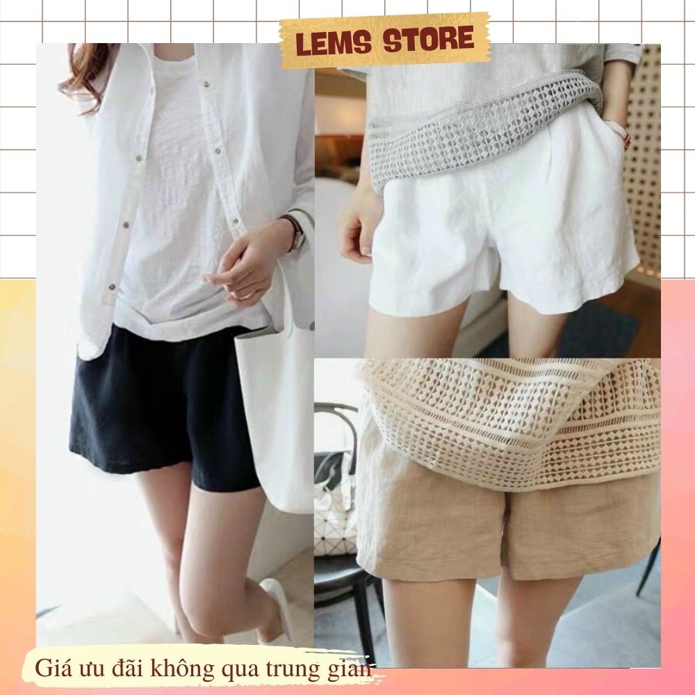 Quần Short Đũi Chun Sau Chất Đẹp