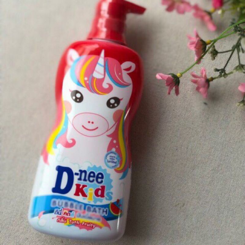 Sữa Tắm Gội Trẻ Em DNEE KID 400ML Thái Lan - Thơm Dịu Nhẹ Vị Trái Cây Ngọt, Hình Thú Ngộ Nghĩnh