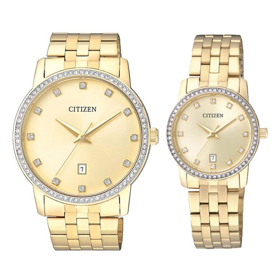 Đồng hồ đôi Citizen BI5032-56P-EU6032-51P