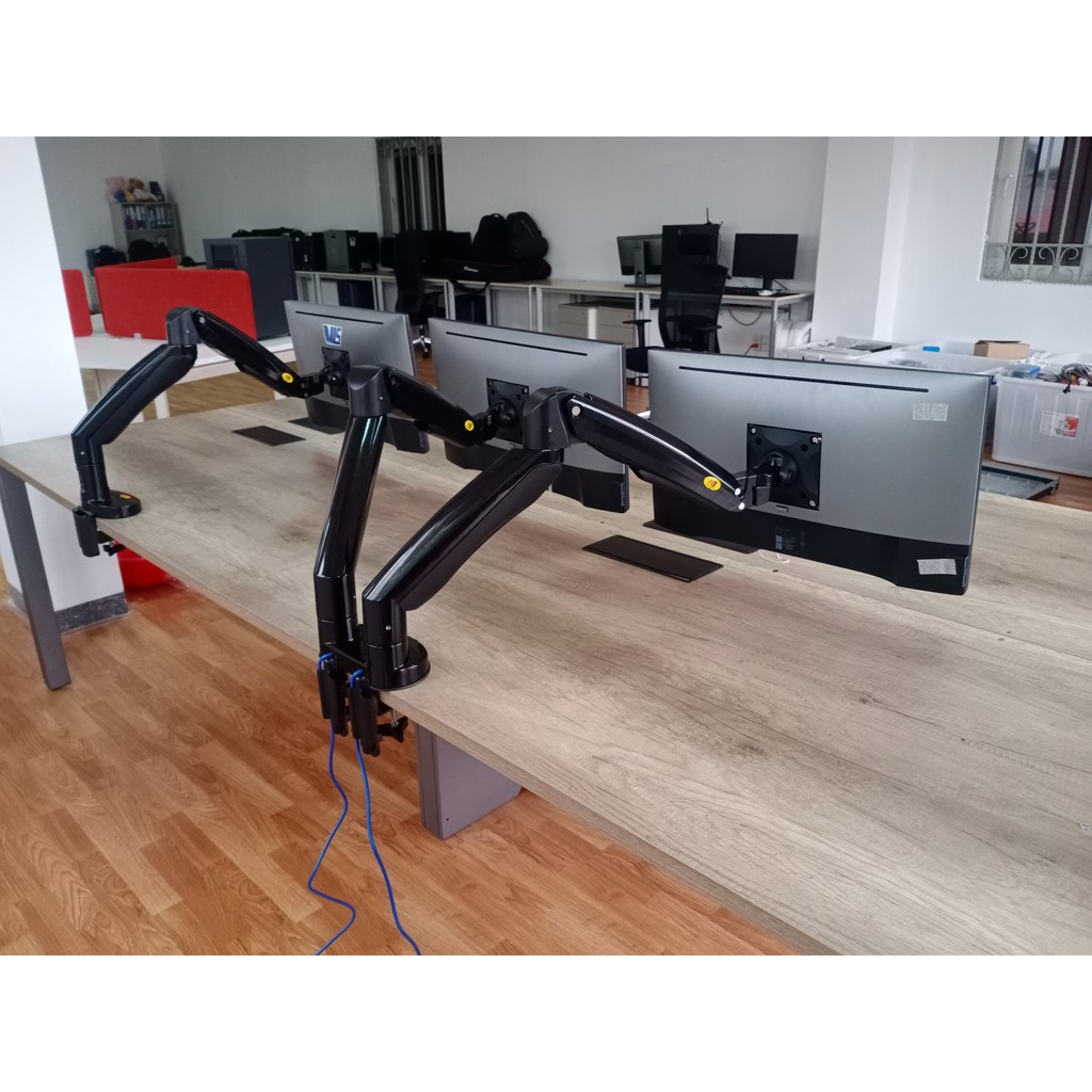 Gía Treo Máy Tính [ 2 MÀN HÌNH ] 22"-32" NB - F195A [ HÀNG CHÍNH HÃNG ] - Model 2021 | BigBuy360 - bigbuy360.vn