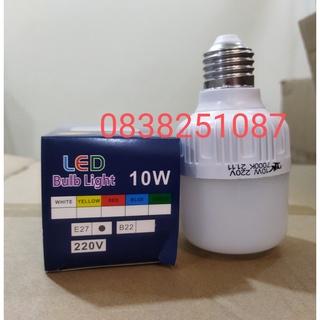 Đèn Led trụ 10w chuôi E27 ( Đủ w )