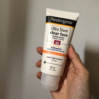 Neutrogena ultra sheer