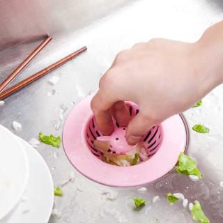 Cartoon Portable Floor Drain Kitchen Bathroom Sink Filter