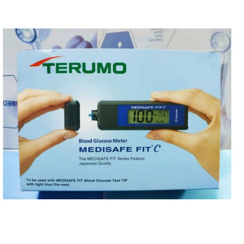 Máy đo đường huyết, tiểu đường, Terumo MEDISAFE Fit C, nhập nguyên chiếc từ Nhật Bản [TRỌN BỘ]