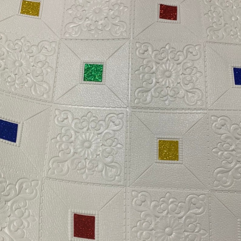 Xốp dán tường dán trần giả da FB nhũ kim tuyến lấp lánh đẹp nhất hót nhất trên thị trường hiện nay giá 14000 | BigBuy360 - bigbuy360.vn