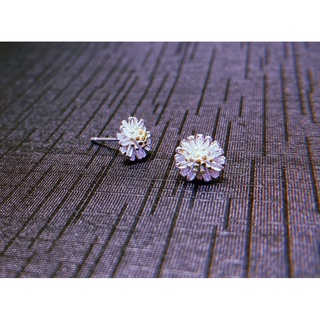 Khuyên tai bạc Daisy (kèm ảnh thật)