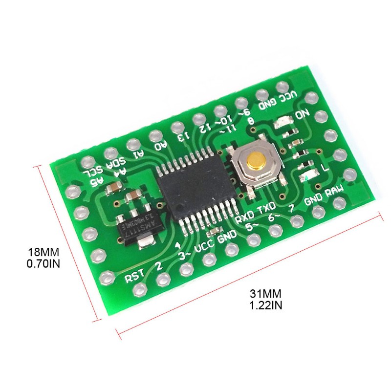 Spt LGT8F328P-Sssop20 MiniEVB Replacements rduino Pro Mini ATMEGA328P | BigBuy360 - bigbuy360.vn