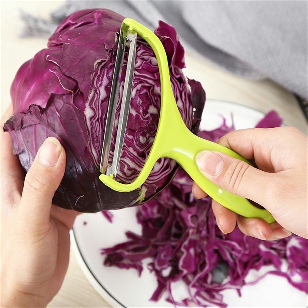 Màu xanh lá cây bắp cải Shredder Rau Peeler Chopper bắp cải Shredder Peeler