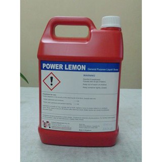 Nước lau sàn đa năng power lemon can 5l
